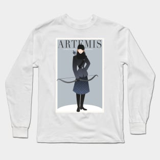 Olympic goddess Magazine: Artemis Long Sleeve T-Shirt